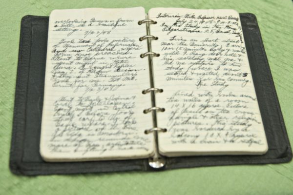 Personal Diary Entry (W.B. West)